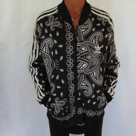 adidas paisley jacket